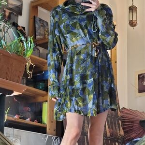 Kaliyana Alpen Top In Picasso Crinkle - Size 2